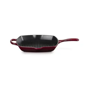 Le Creuset Signature Rhône Cast Iron Square Grillit 26cm
